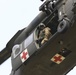 Flight medics conduct casualty hoist