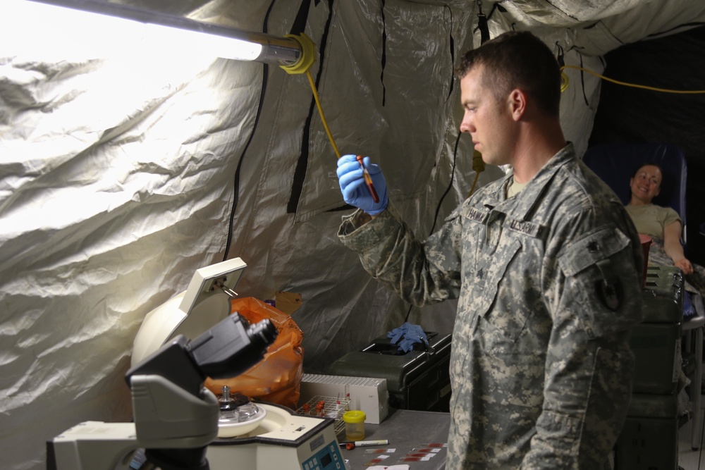 Army medics provide field care for Operation Panther Shield