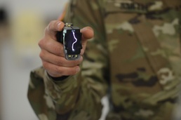 Taser Training at Operation Guardian Justice