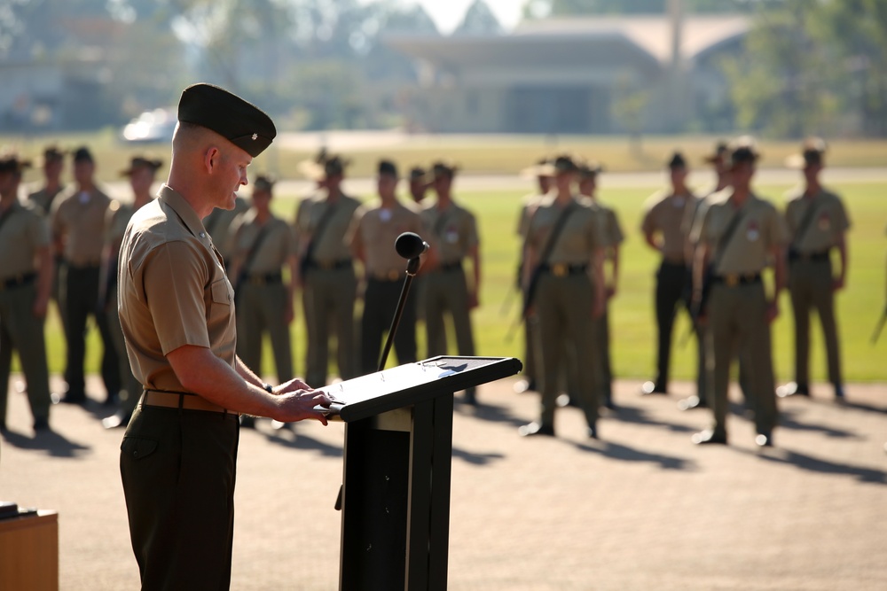 U.S. Marines and Australian soldiers graduate from leadership course in Darwin, Australia