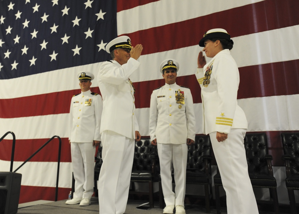 NEIC Change of Command