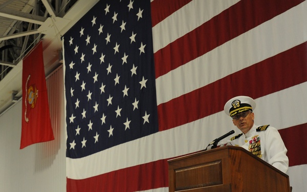 NEIC Change of Command