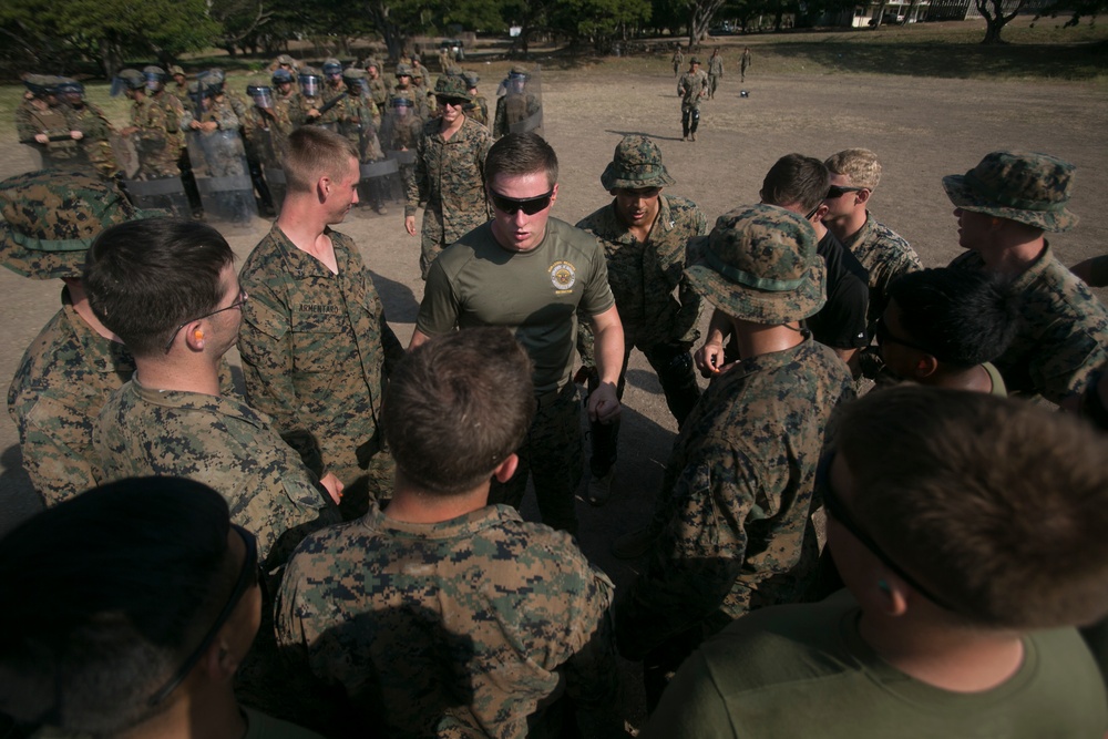 Young Marine enjoys impacting lives through non-lethal training