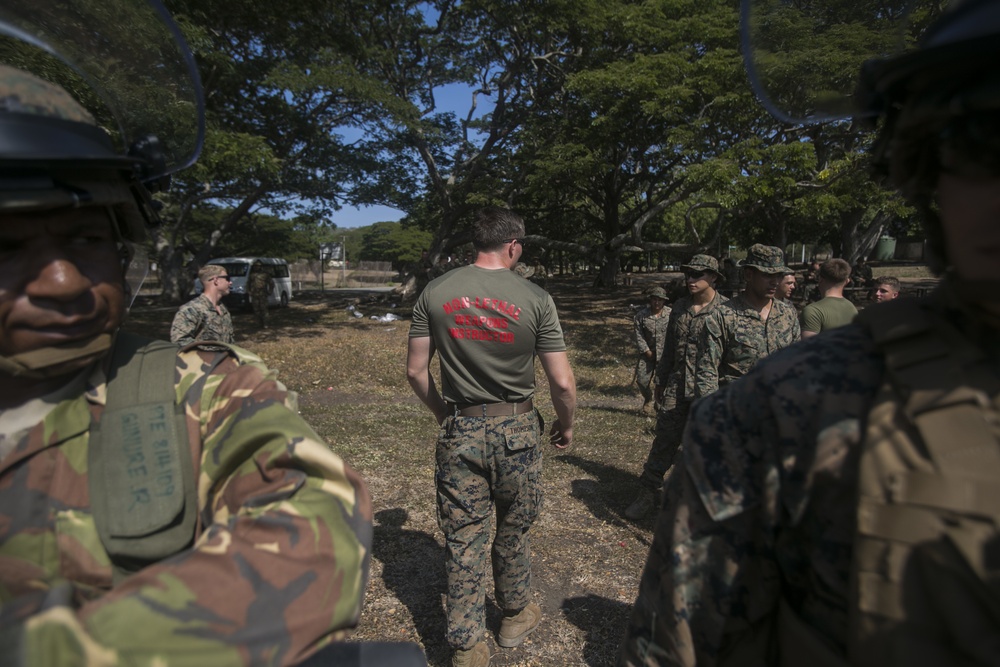 Young Marine enjoys impacting lives through non-lethal training