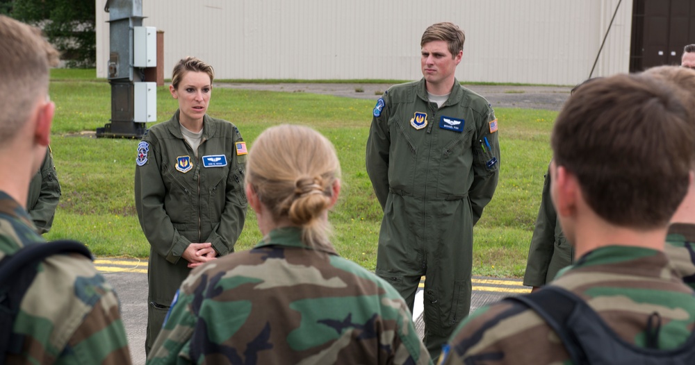 Civil Air Patrol cadets tour Ramstein