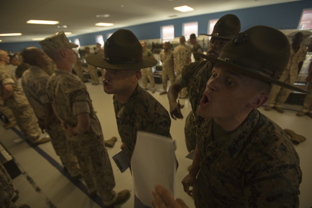 Lima Company – Senior Drill Instructor Inspection – May 7, 2016