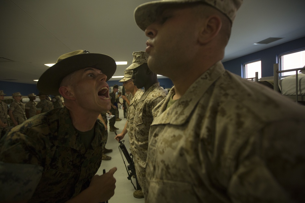 Lima Company – Senior Drill Instructor Inspection – May 7, 2016