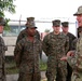 Brig. Gen. Moore visits with Marines of CA16