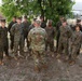 Brig. Gen. Moore visits with Marines of CA16