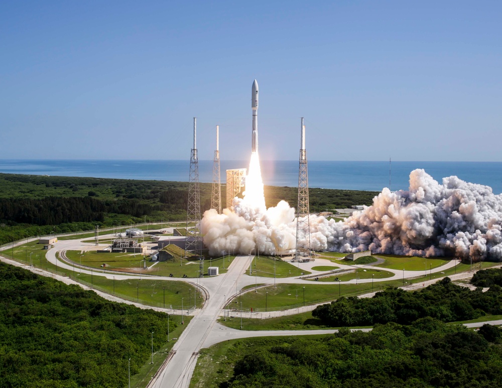 Navy’s Fifth Mobile User Objective System (MUOS) Communications Satellite Lifts Off