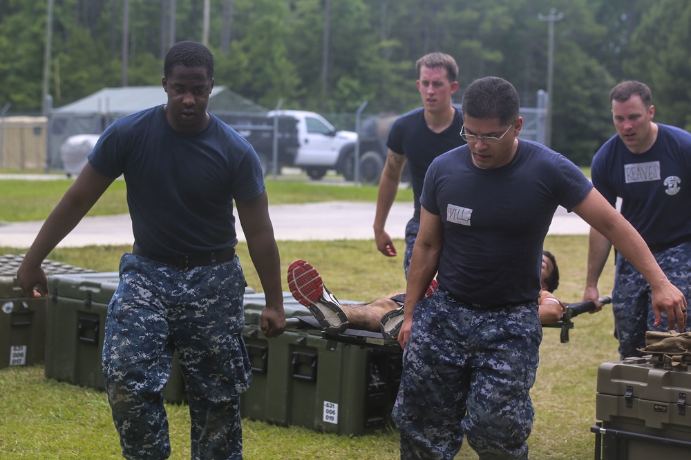 2nd Medical Battalion holds HSAP training