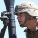 Marines fire support for Marines in training