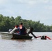 La. Guardsmen train with Coast Guard on water rescues