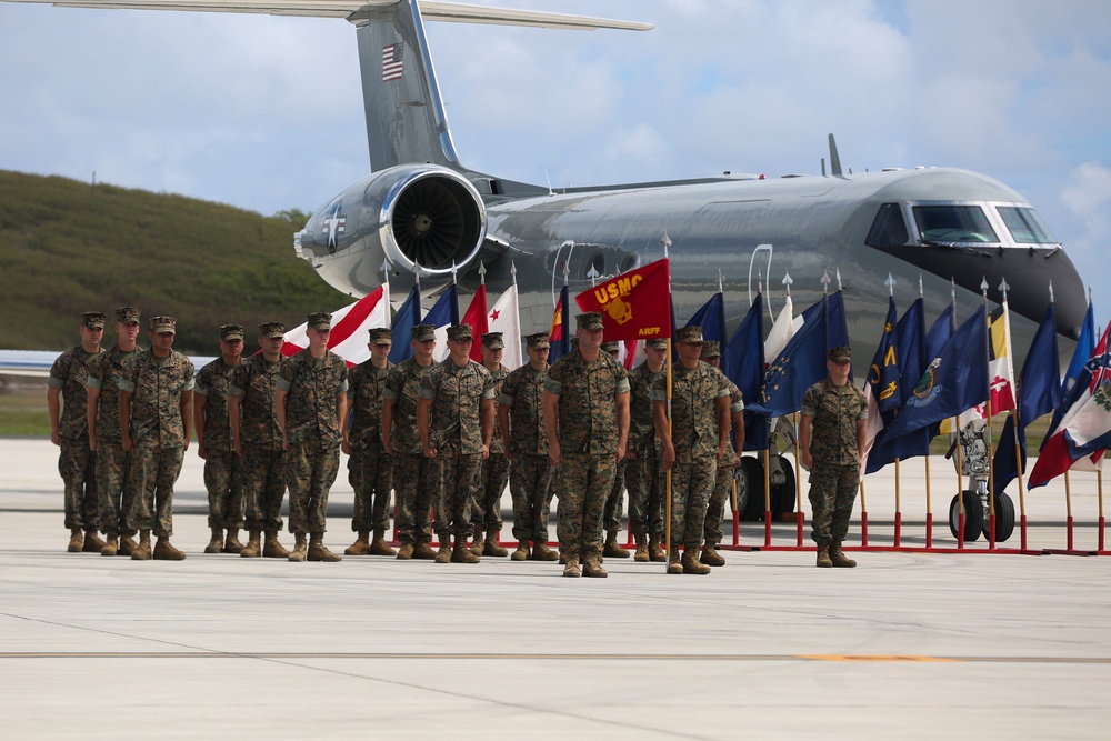 Passing of one commanding officer to another