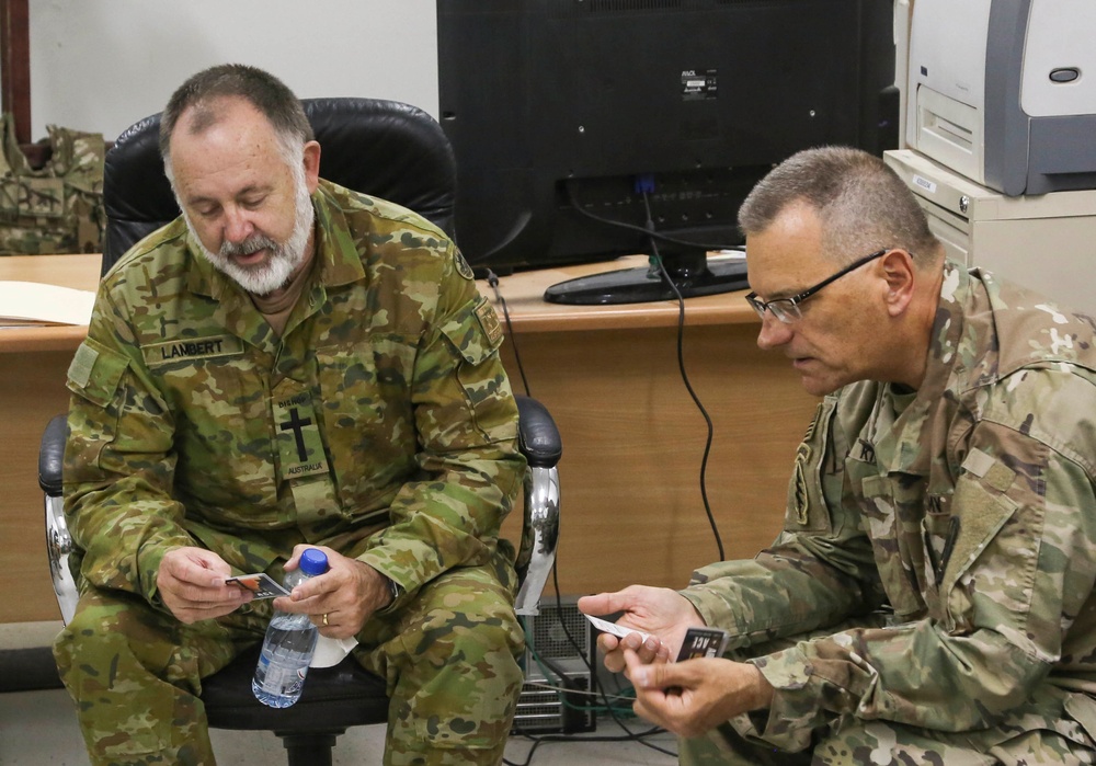 Australian, US chaplains discuss suicide prevention