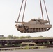M1A2s arrive at the Port of Constanta