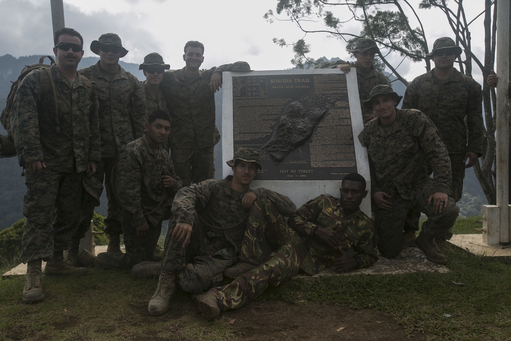 Task Force Koa Moana, Papua New Guinea Defence Force bond by remembering the battles of Kokoda