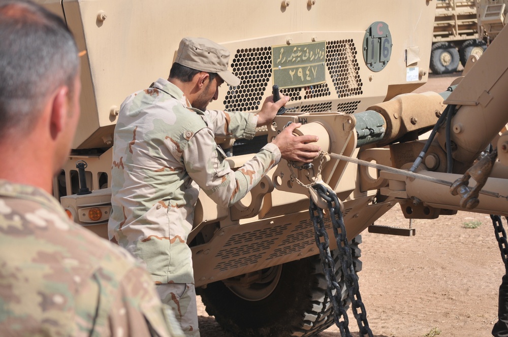 US, German soldiers conduct driver’s training with Peshmerga