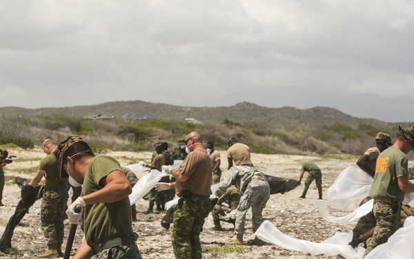 Jamaica, 17 partner nations get dirty for massive coastal cleanup