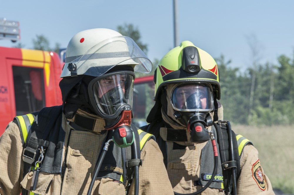 U.S. Army Civilian Firefighters Vehicle Extrication Training