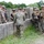 French Army and SPMAGTF-CR-AF Marines work together for an offensive attack