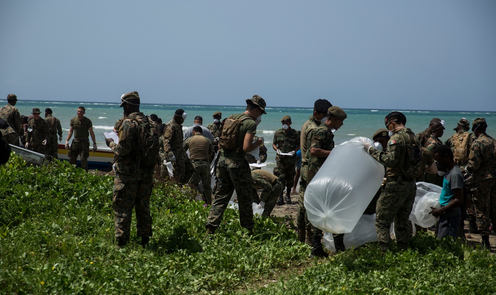 Jamaica, 17 nations join forces for massive beach cleanup