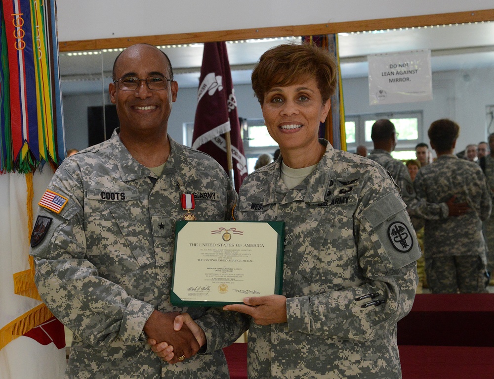 Regional Health Command Europe Change of Command