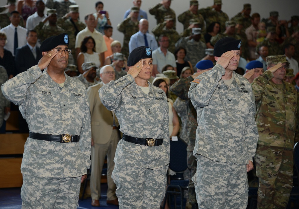 Regional Health Command Europe Change of Command