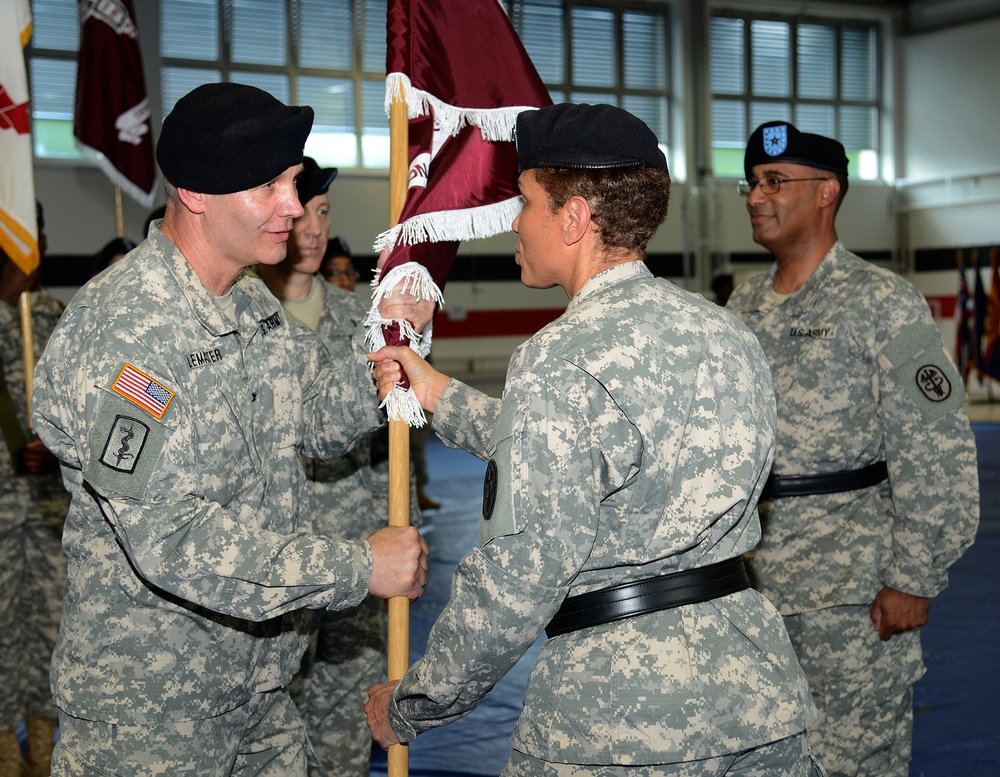 Regional Health Command Europe Change of Command