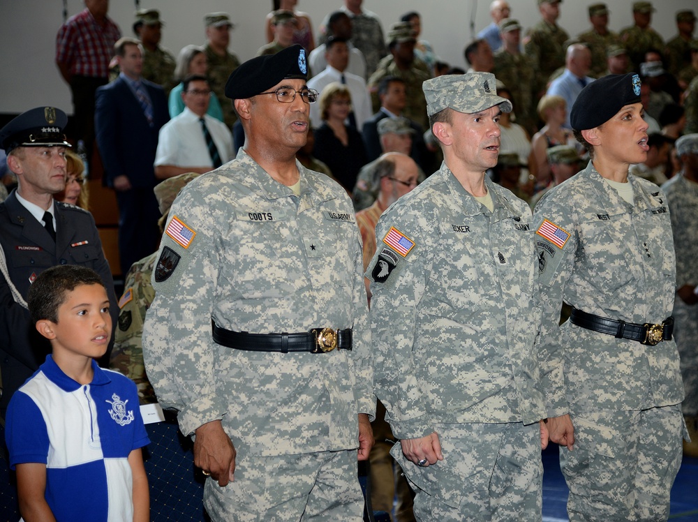 Regional Health Command Europe Change of Command