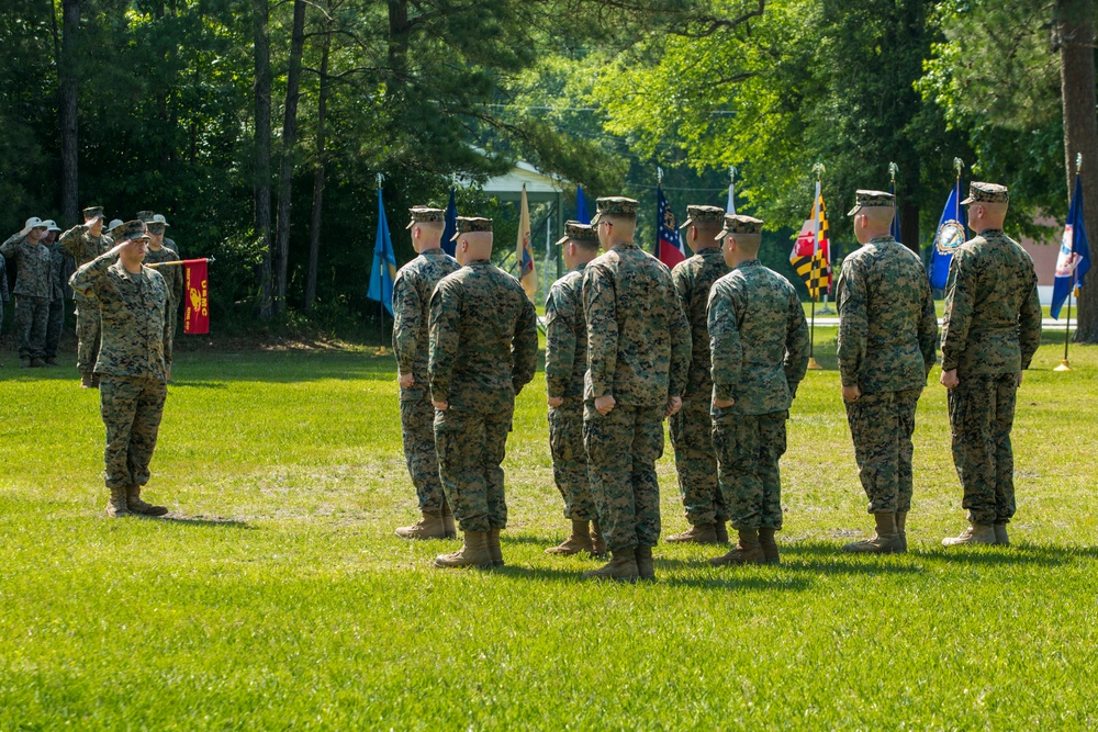 Weapons Training Battalion Change of Command