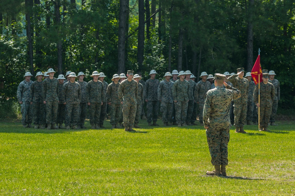 Weapons Training Battalion Change of Command