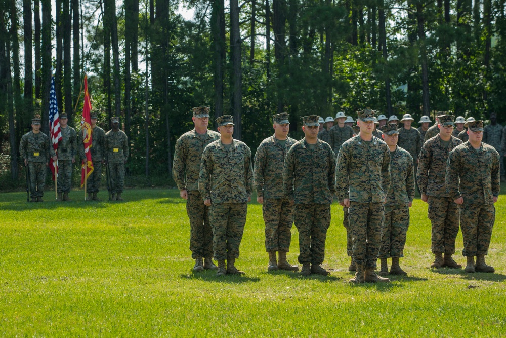 Weapons Training Battalion Change of Command