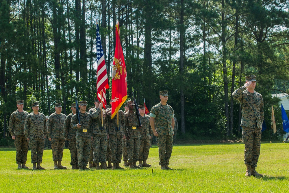 Weapons Training Battalion Change of Command