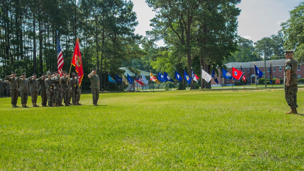 Weapons Training Battalion Change of Command