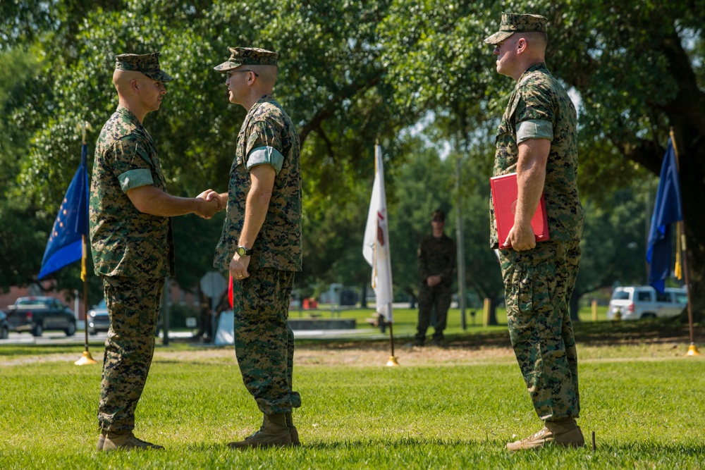 Weapons Training Battalion Change of Command