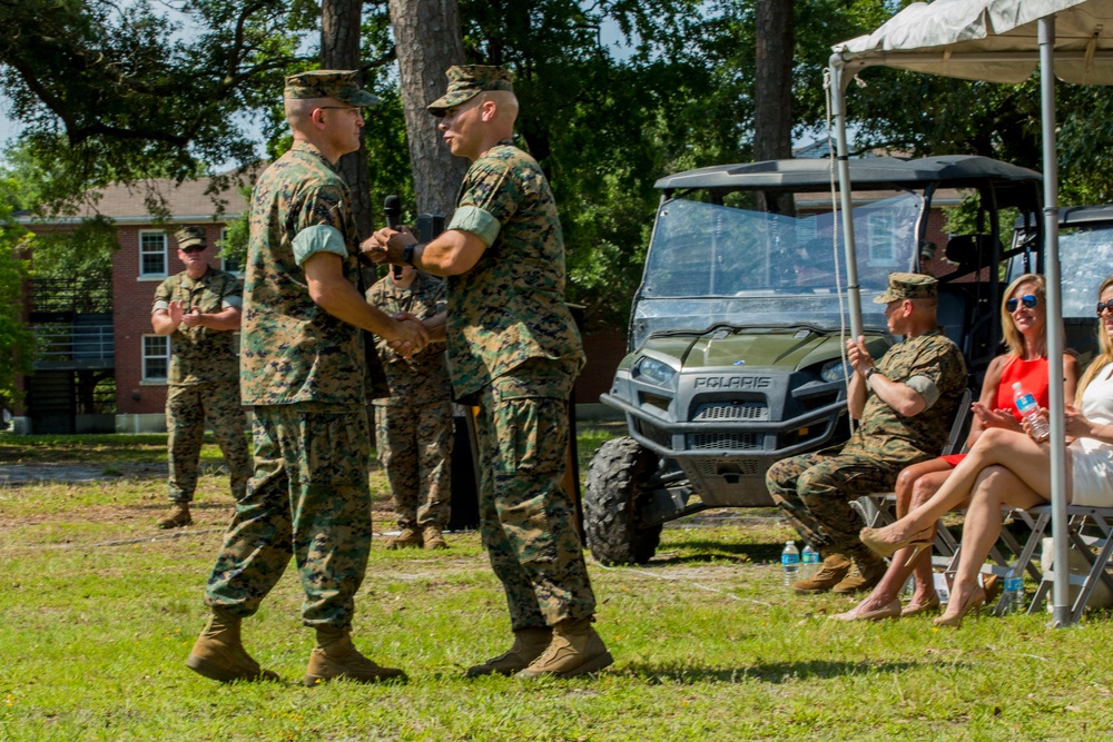 Weapons Training Battalion Change of Command