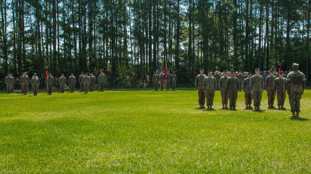 Weapons Training Battalion Change of Command