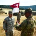 299th Cavalry Regiment inducts a fellow Soldier into Knighthood during XCTC 2016