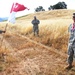 299th Cavalry Regiment inducts a fellow Soldier into Knighthood during XCTC 2016