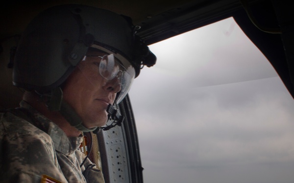 Eyes on the drop zone