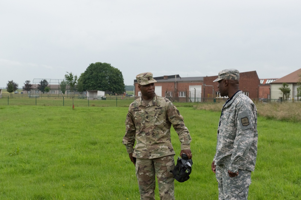 AFNORTH Bn First CBRN Training with M50 Mask