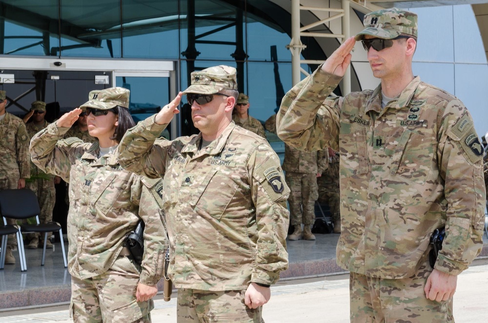 Ops. Co. Change of Command