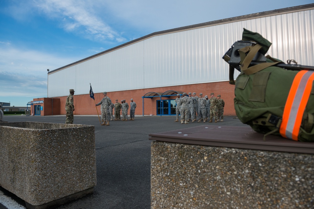 HHC AFNORTH Bn 12K ruck march