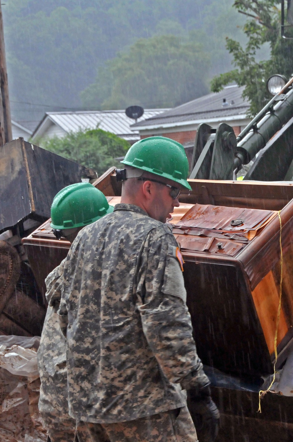 RIARNG Soldiers Assist in West Virginia Flood Clean-Up Efforts
