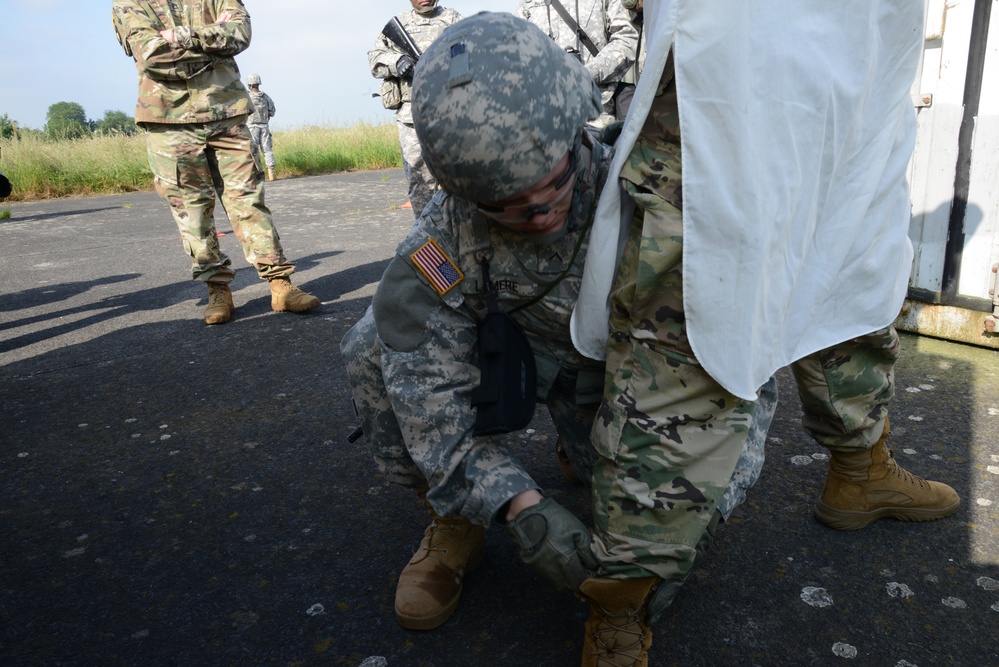 39th Signal Battalion Traffic Control Point