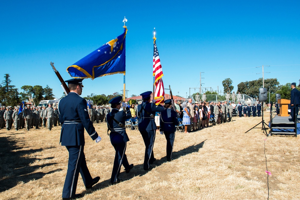 60th Mission Support Group Change of Command