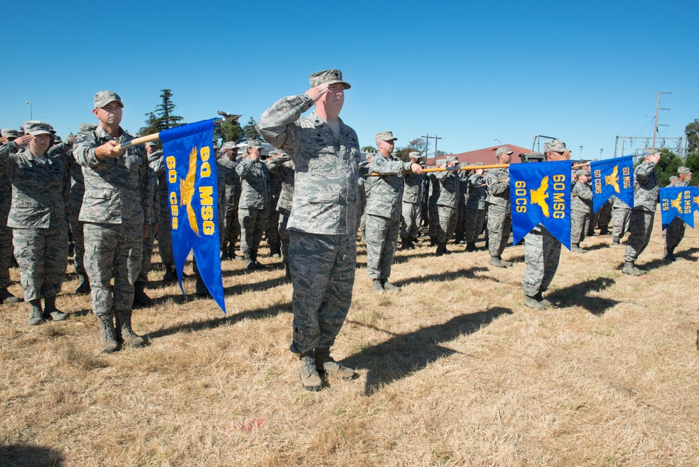 60th Mission Support Group Change of Command