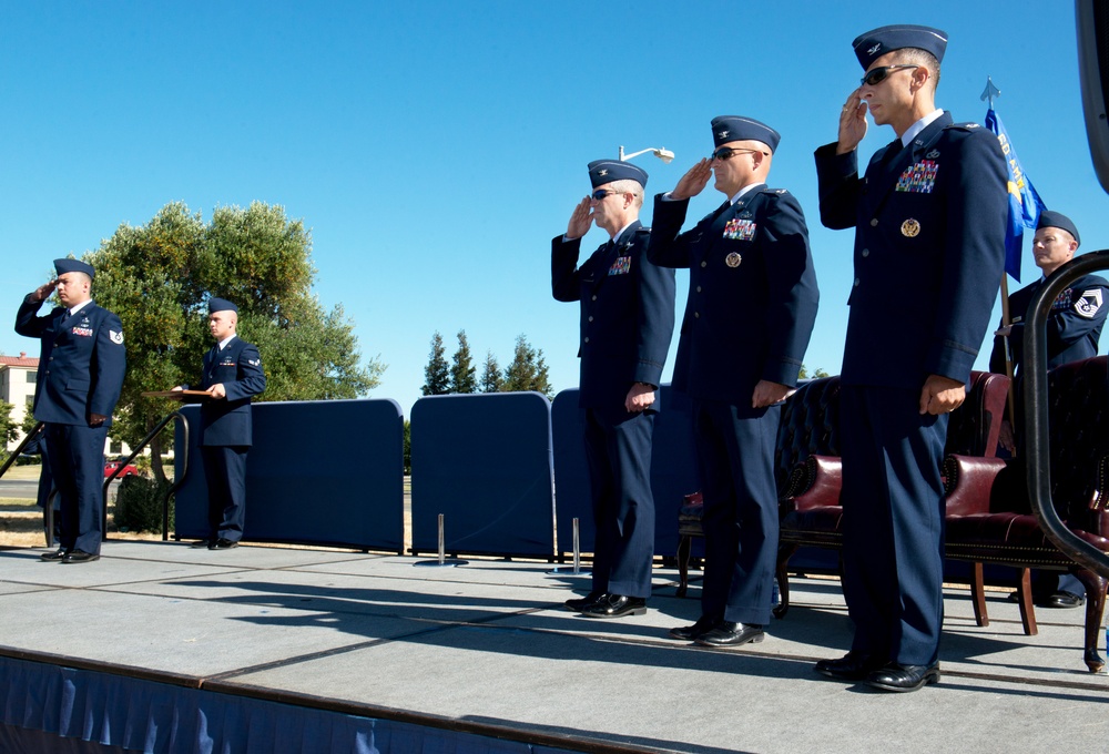 60th Mission Support Group Change of Command