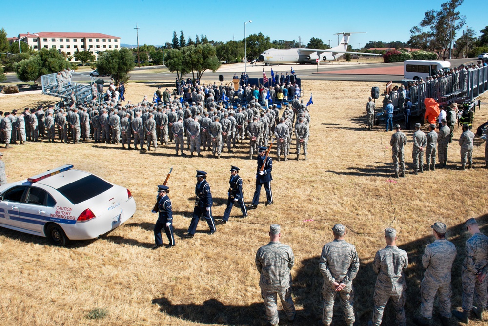 60th Mission Support Group Change of Command